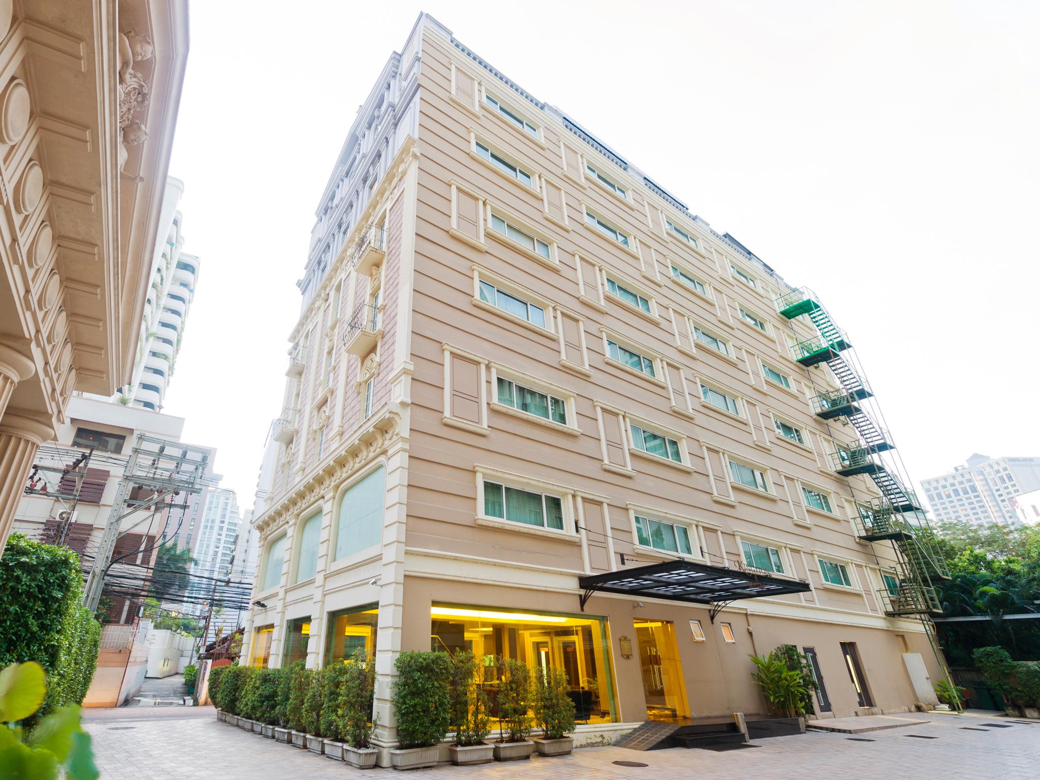 Kingston Suites Bangkok Banguecoque Exterior foto
