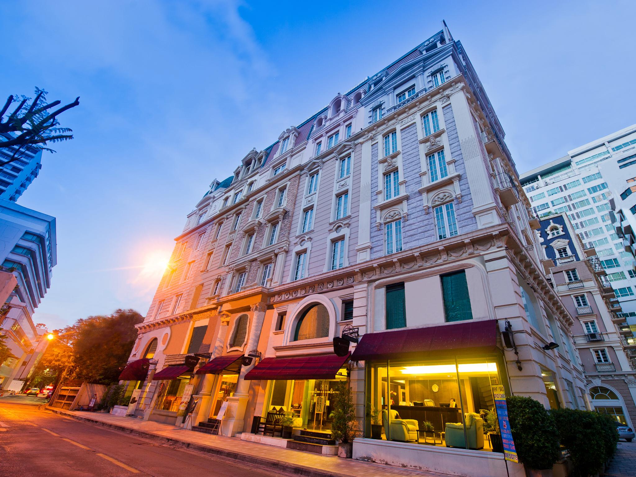 Kingston Suites Bangkok Banguecoque Exterior foto